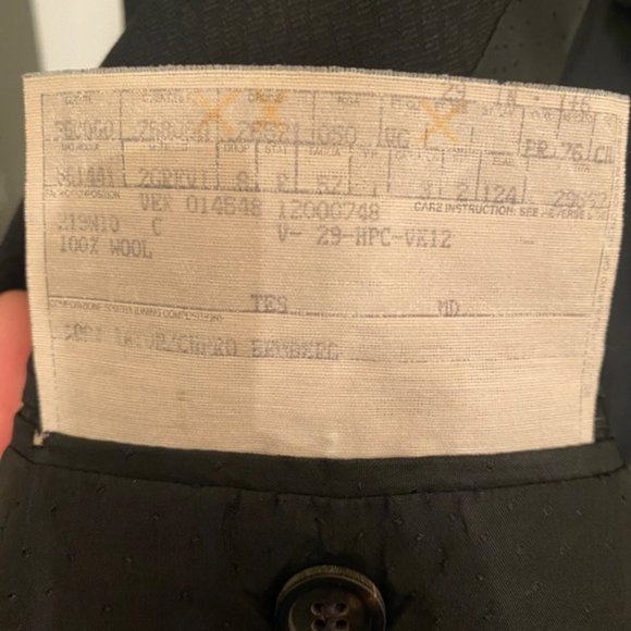 SOLD Vintage Gianni Versace Wool Two Button Blazer - Picture 8 of 11